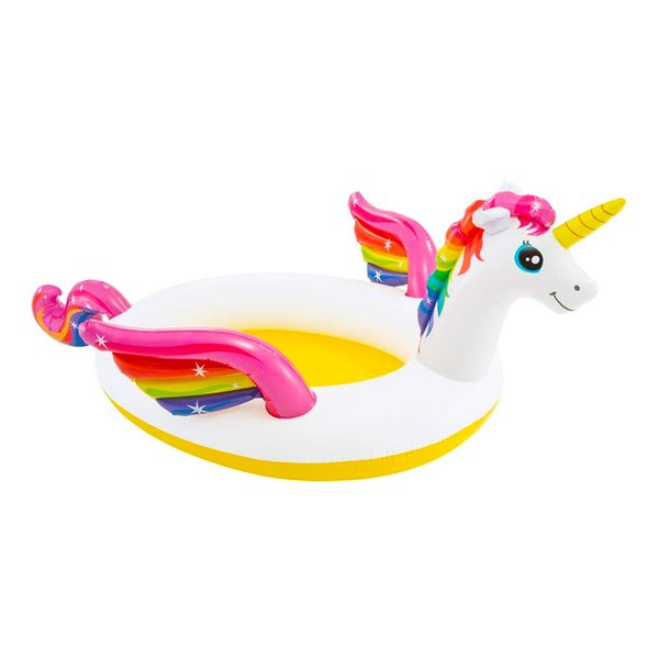 piscina inflable intex unicornio 272 x 193 x 104 cm