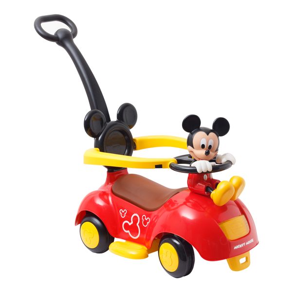 Juego De Coche Y Asiento De Vehiculo Para Bebe Ninos Con De Mickey Mouse Rojo 