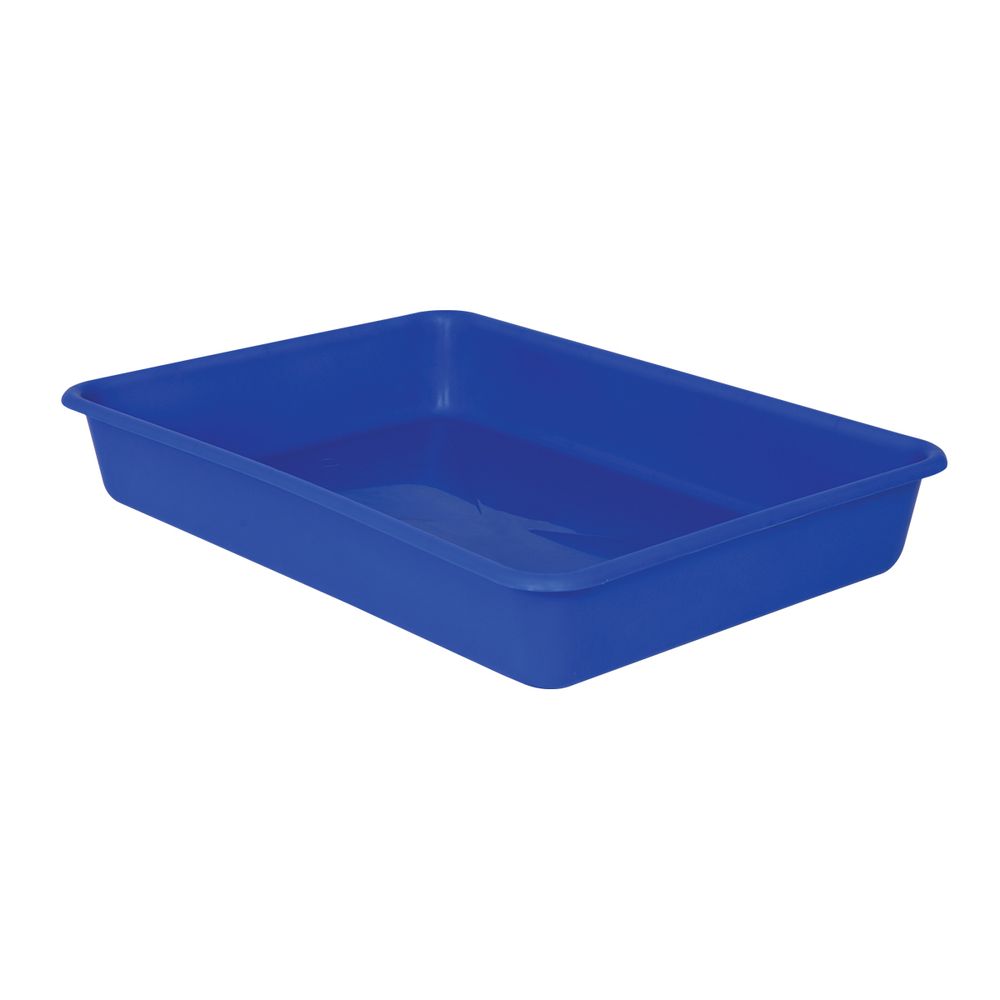 Bandeja Versa Hojas Azul 31x46 Cm – Melamina Decorativa Para Cocina Y Hogar, Fácil De Limpiar