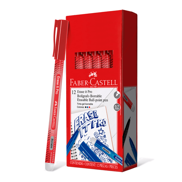 Lapices Bicolor Fino Faber Castell 2160-Rb Hexagonal Rojo/azul Blister de 3  Unidades. Lápices faber castell . La Superpapelería