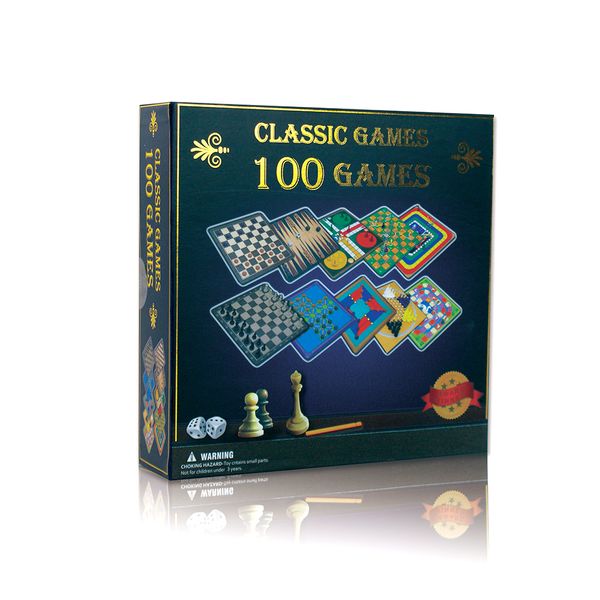 Juego De Mesa Set De Colección 100 Juegos Clásicos Nuevo