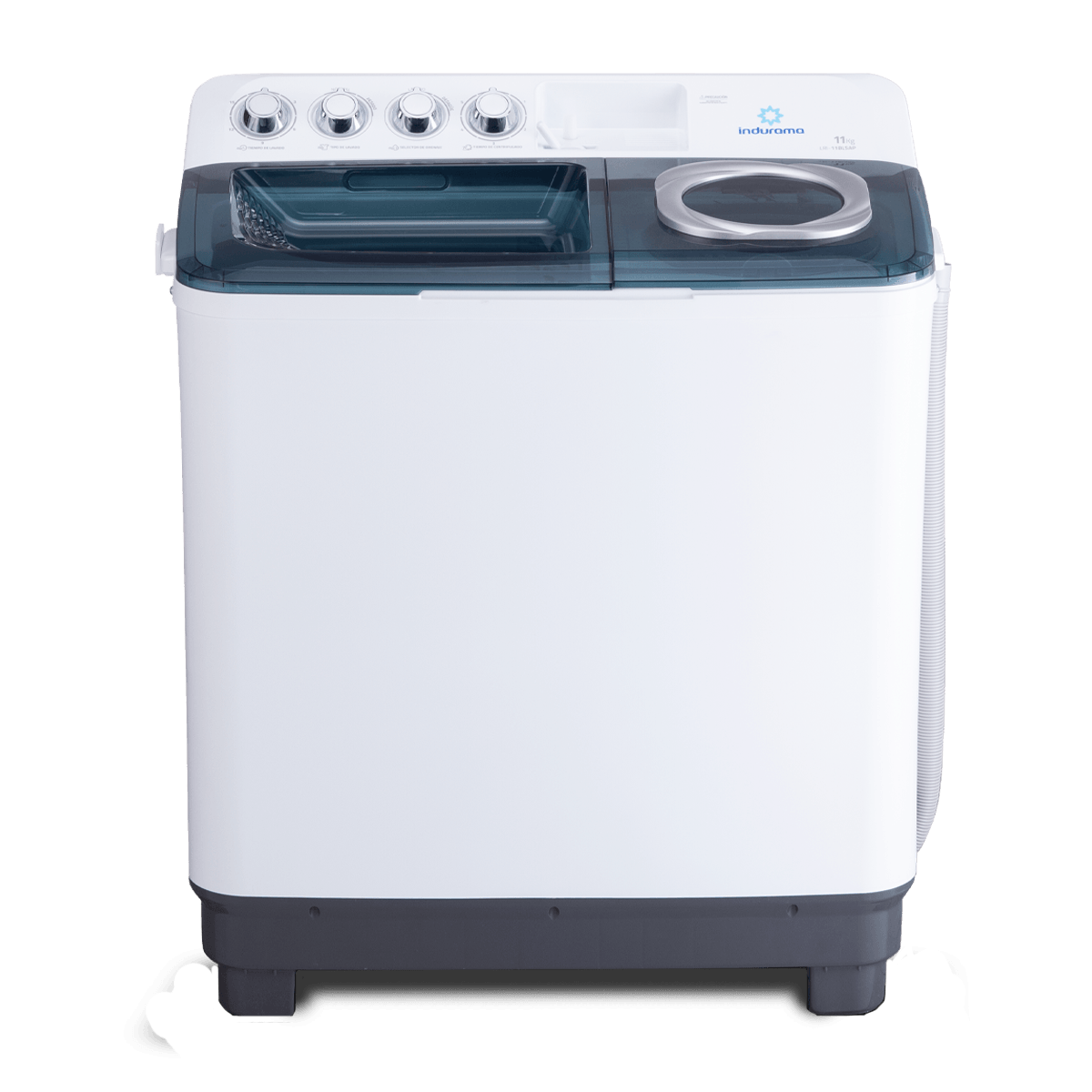 Lavadora Semiautomática 11Kg Indurama LRI-11BLSAP