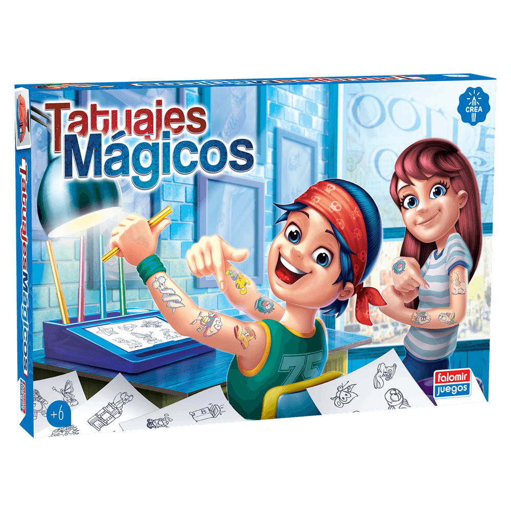 Juego de Tatuajes Mágicos Falomir | Compra en PYCCA - pycca