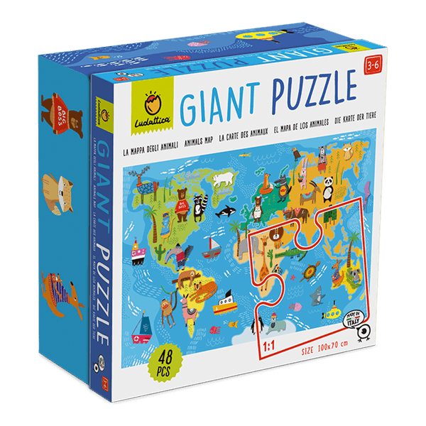 Ludattica Rompecabezas Gigante 48 piezas Animal World Compra en PYCCA pycca