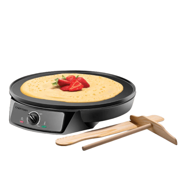 Crepera Chefman Redondondo 1000W Ctrl Temperatura