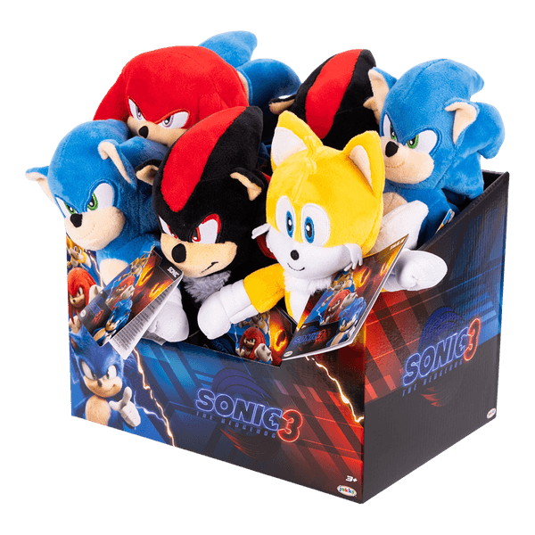 Sonic Peluche Peluche Súper Sonic Grande 40Cms Perfumado